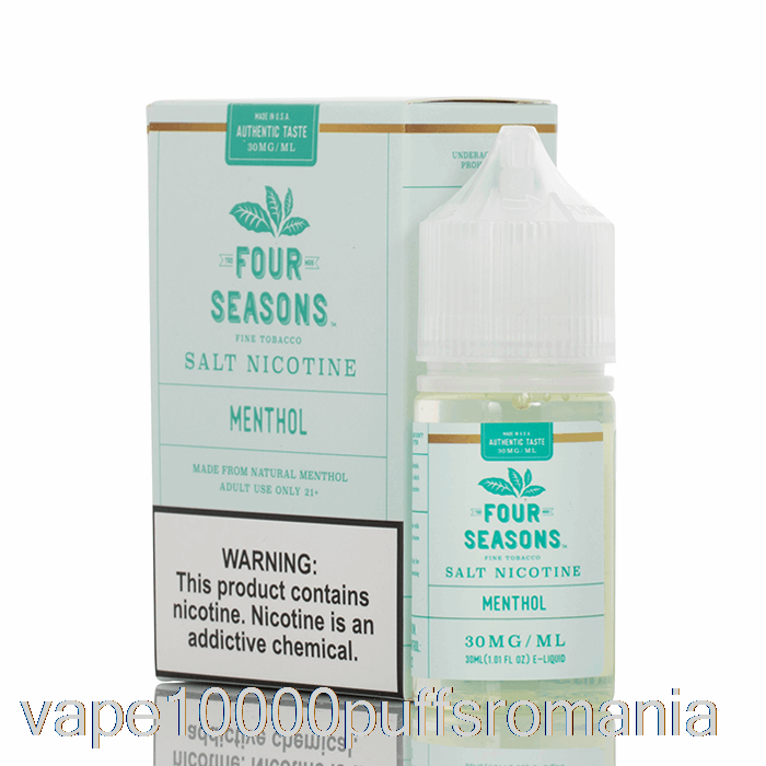 Sare Mentola Vape Romania - Patru Anotimpuri - 30ml 30mg